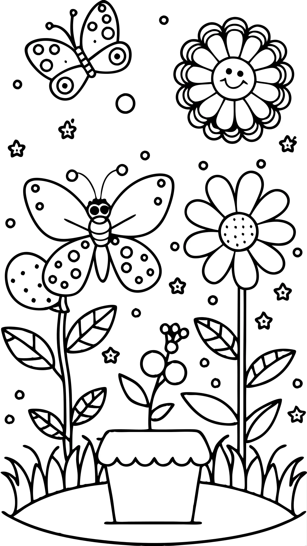 dot coloring page